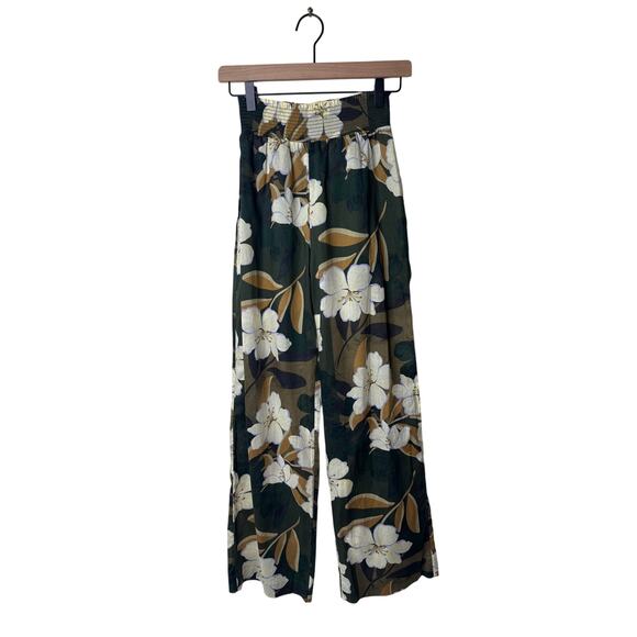 RAILS Brendon Pant Wide Leg Plumerias Floral Size XS NWT - Picture 4 of 8